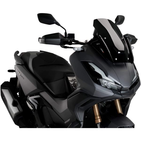 Cupolino Puig Sport Nero 440X290Mm Omologato Abe Per Honda Adv-image