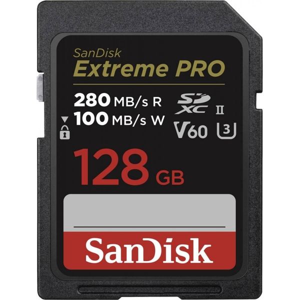 Sandisk SDSDXEP-128G-GN4IN Memory Card 128 Gb Sdxc UHS-II Class 10-image