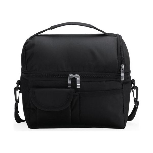 Stamina TB7605 | Borsa Termica Grulla 15X25X24 Cm - Colore: Nero 02 - Dimensioni: 15 X 25 X 24 Cm-image