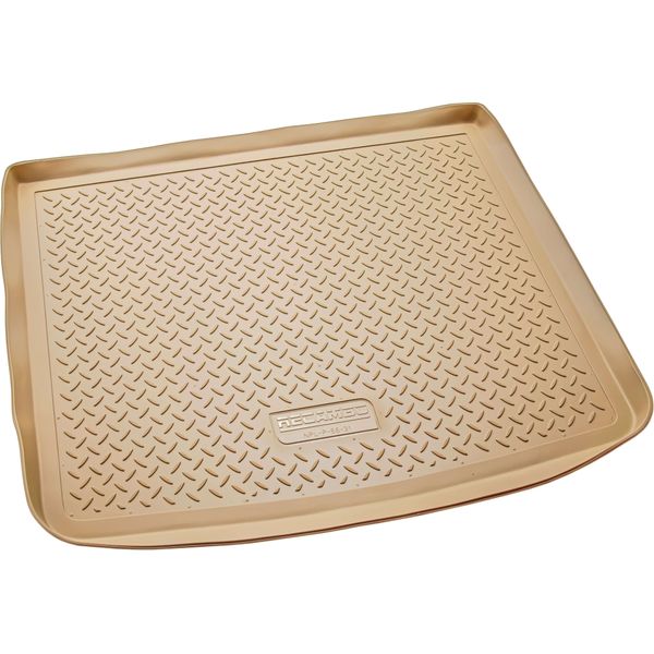 Rivestimento Del Bagagliaio In Gomma Per Vw Touareg I, Tipo 7L | 2002-2010 | Perfetta Vestibilità | Beige-image