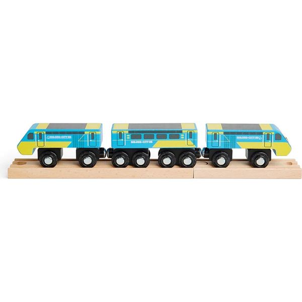Bigjigs Treno Ferroviario Intercity 125-image