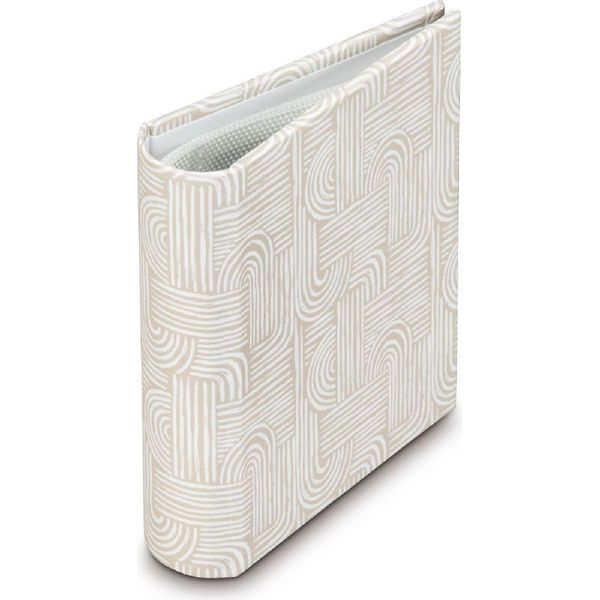 Hama Stock Photo Album Boho Beige Bianco Per 20 Foto Istantanee 5,4 X 8,6 Cm-image