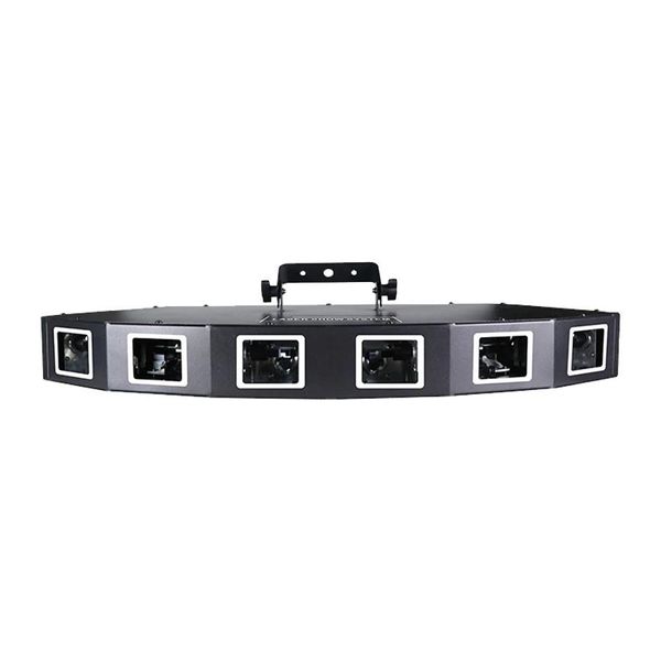 Proiettore Di Luci Laser Per Dj, Laser Rgb 500Mw, 10 Canali Di Controllo Dmx, Nero, Spina Ue-image