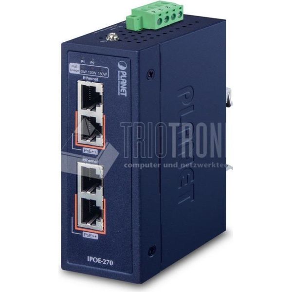 Planet IPOE-270 - 2,5 Gigabit Ethernet - 5 Gigabit Ethernet - Fast Ethernet - Gigabit Ethernet - 10,100,1000,2500,-image