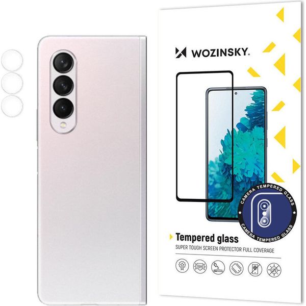 Wozinsky Vetro Temperato 9H Per Fotocamera Per Samsung Galaxy Z Fold 3 - Trasparente KP24370-image