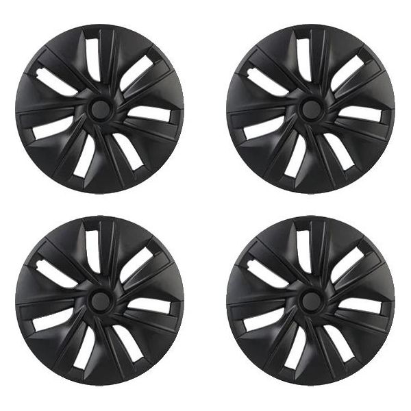 Coprimozzo Fai Da Te, Superficie Nera Opaca, Perfetto Per Tesla Model Y, 294 Nero Opaco-image