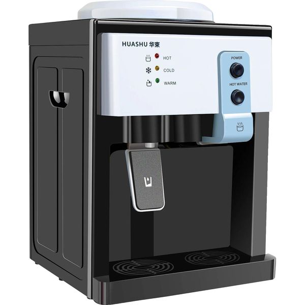 Erogatore D'acqua, Controllo Efficiente Della Temperatura Per Acqua Calda E Fredda, Dimensioni Compatte, Nero-image