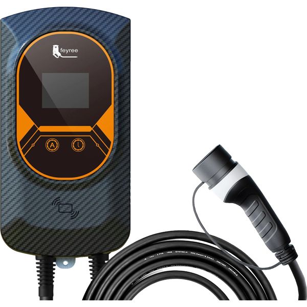 Caricabatterie Per Veicoli Elettrici, 11 Kw 16A Trifase, Controllato Da App, 22 Kw 32 A Trifase, TYPE2-image