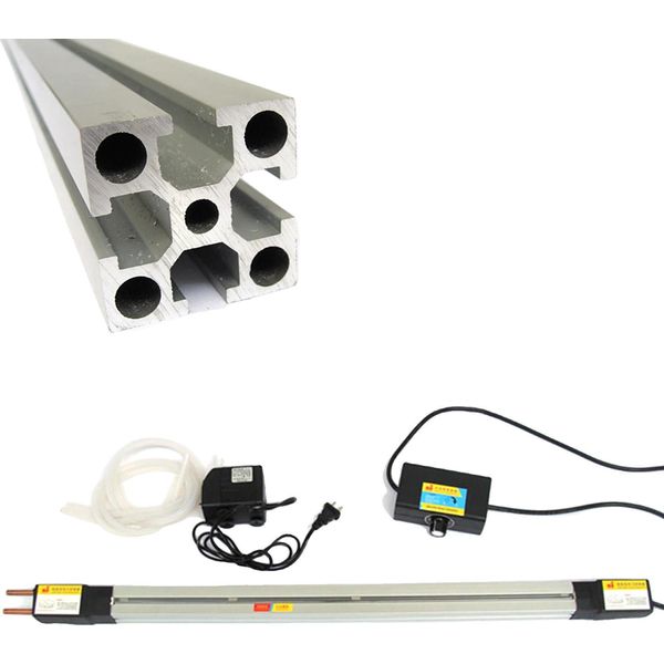 Piegatrice Per Pvc Acrilico Da 1500W, Controllo Della Temperatura Regolabile, Design Portatile, Lunghezza Effettiva Di Riscaldamento 1220 Mm-image