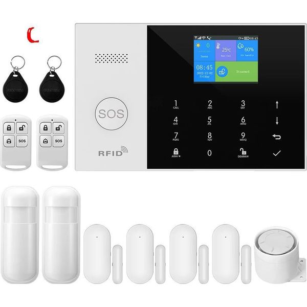 Sensore Di Sicurezza, Connessione Wireless, Integrazione Smart Home, Kit 4G Wlan C, Spina Ue-image