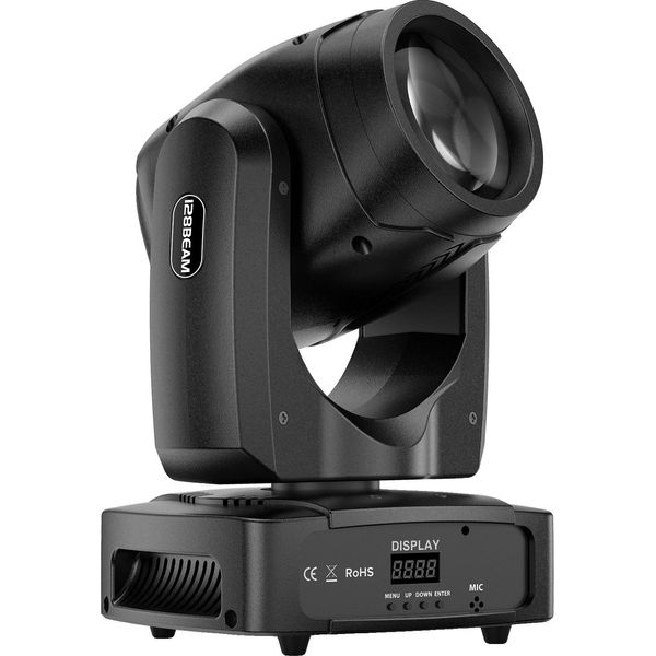 Faro Mobile, Controllo Dmx, 18 Effetti Prisma, Nero, Spina Ue-image