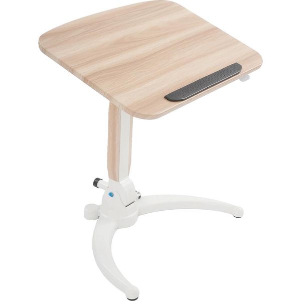 Scrivania Mobile, Regolabile In Altezza, Design Salvaspazio, Legno-image
