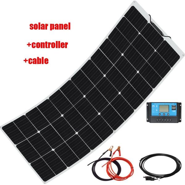 Pannello Solare, Alta Efficienza, Design Flessibile, Set Da 12V 150W-image