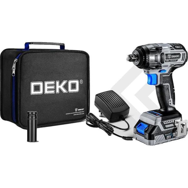 Avvitatore A Impulsi, Coppia Elevata 350Nm, Comodo A Batteria, DKBW20XL01-B-image