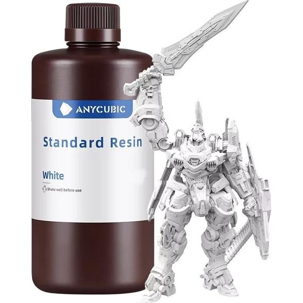 Resina Per Stampante 3D, Alta Precisione, Facile Da Usare, 10 Kg Bianco-image