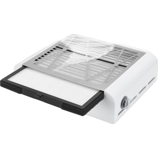 Aspiratore Per Unghie, Forte Potenza Di Aspirazione, Funzionamento Silenzioso, Bianco-image