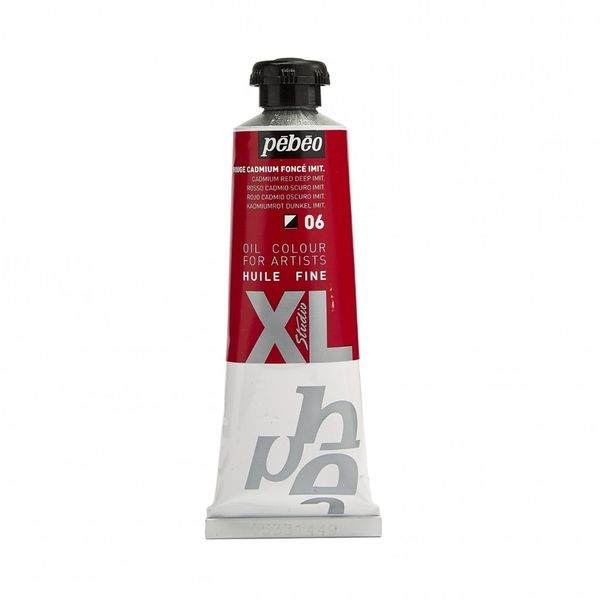 Pebeo Studio Xl Colore Ad Olio, 37 Ml, 06 Rosso Cadmio Profondo Imit-image