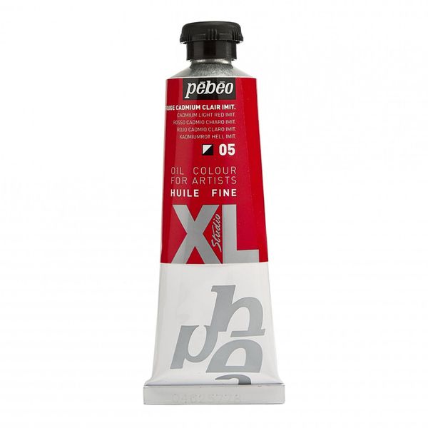 Pebeo Studio Xl Colore Ad Olio, 37 Ml, 05 Rosso Cadmio Chiaro Imit-image