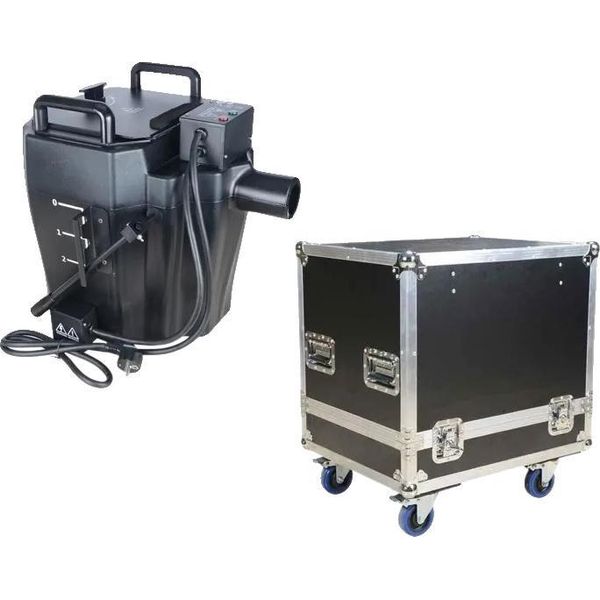 Macchina Per Nebbia A Ghiaccio Secco, Effetto Nebbia A Livello Del Suolo, Versatile Per Eventi, Confezione Flight Case, 3500W-image