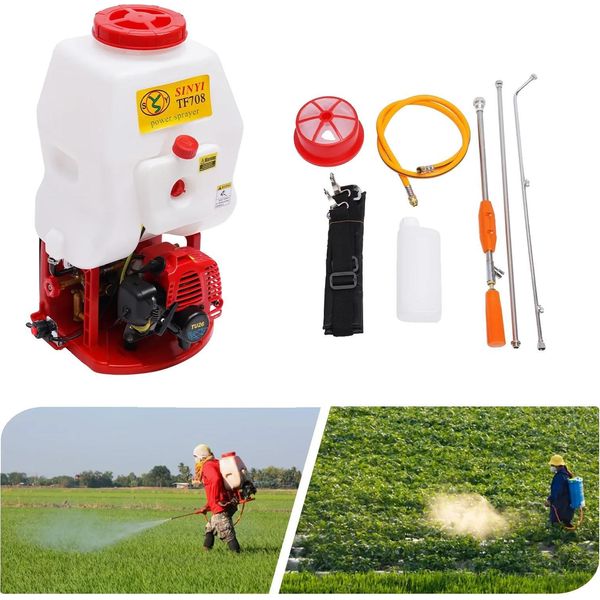 Spruzzatore Ad Alta Pressione, Capacità 20L, Portata Di Spruzzo 8L/Min, Design Ergonomico A Zaino-image