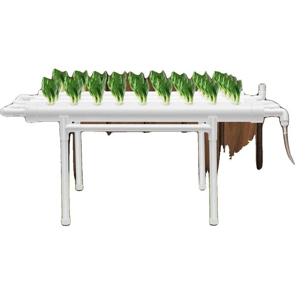 Kit Di Coltivazione Idroponica, Design Salvaspazio, 36 Postazioni Per Piante, Bianco-image