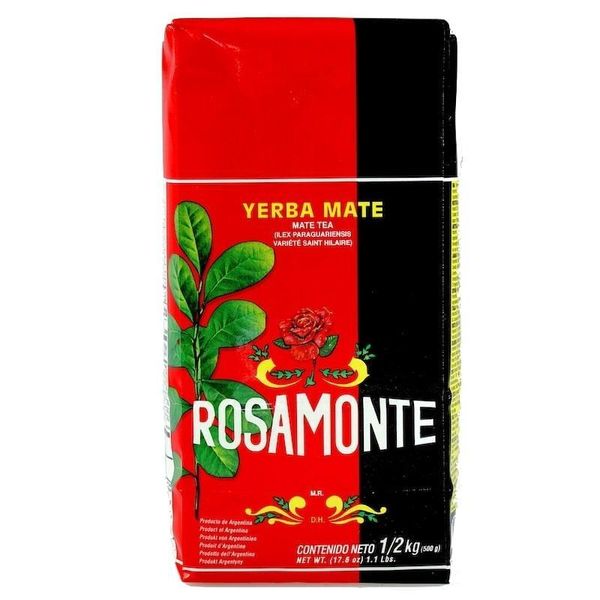 Tè Rosamonte Mate Tradicional 500G - Bevanda Disintossicante Ed Energetica-image