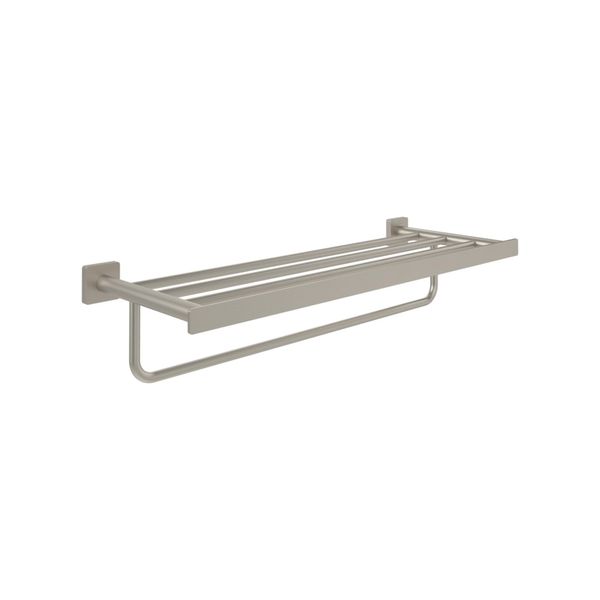 V&B Handtuchablage Elements Striking 595Mm, Brushed Nickel Black ; Villeroy & Boch (TVA15200600064)-image