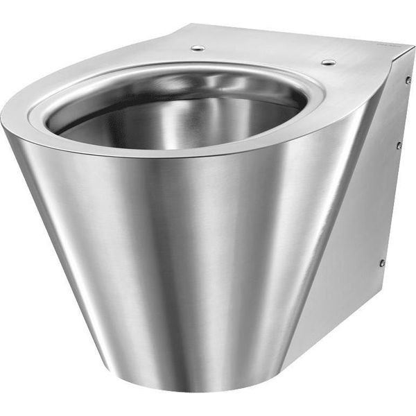 Delabie Wc Bcn S Wandh. Anschl. Hi. Edst. 1.4301 Doppeltes Materialfinish-image