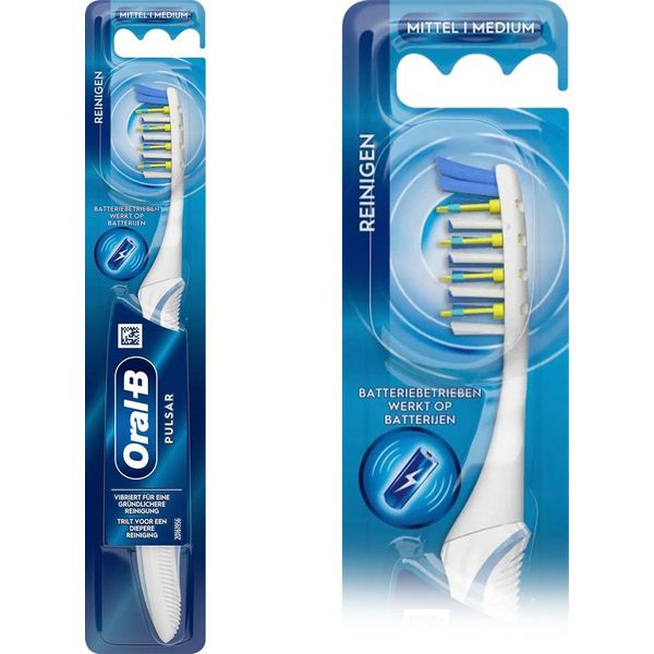 Oral-B 8700216108966 Spazzolino Oral-B Pulsar 35, Medio, A Batteria-image