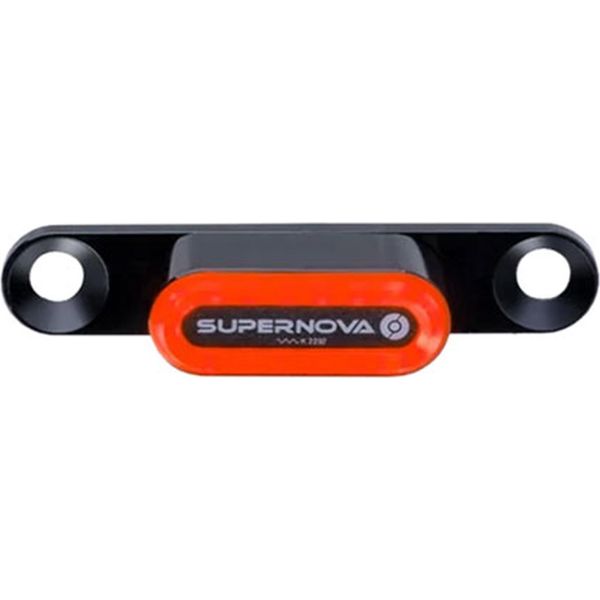 Fanale Posteriore Supernova Per E-Bike TL3 Mini, E-25 Nero, Montaggio A Rack, 12V, 50Mm-image