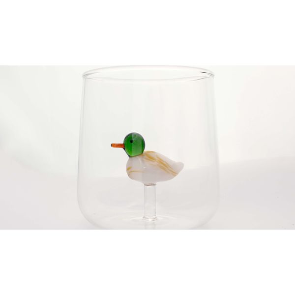 Winkee - Bicchiere Subacqueo Fatto A Mano | Bicchiere Da Bere In Cristallo | Bicchiere Da Dessert Con Subacqueo In Vetro | Bicchieri Di Alta Qualità Per Tutte Le Occasioni | Regalo Per Compleanno, Matrimonio, Anniversario | Alta Qualità-image