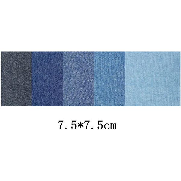 Inf Set Di Toppe Termoadesive - 25 Toppe In Denim Per La Riparazione Di Vestiti-image