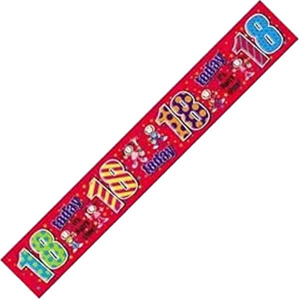 "Stars & Stripes"" - Bandiera, 18° Compleanno SG28103 (Taglia Unica) (Colorato)"-image