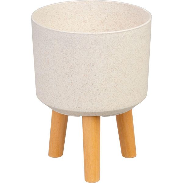 Vaso Strend Pro, Colore White Weath Finish, 20X20X26 Cm-image
