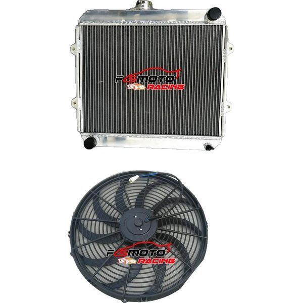Radiatore In Alluminio Per Toyota Hilux, Design A 3 File, Capacità Di Raffreddamento Migliorata, Struttura Resistente Saldata A Tig-image
