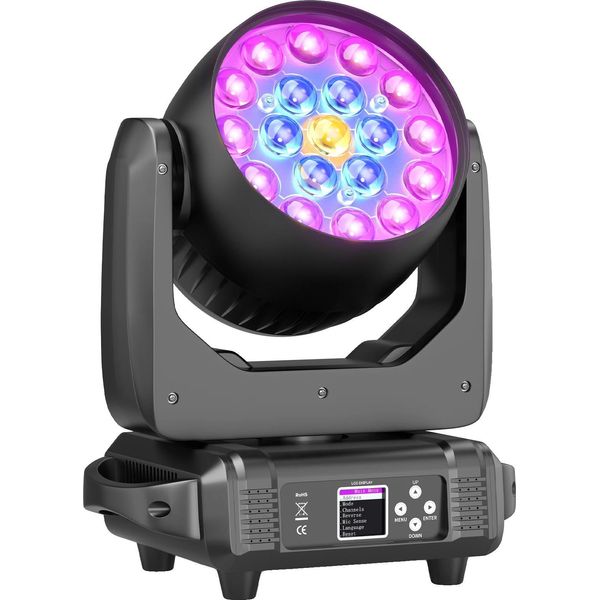 Faro Mobile, Controllo Dmx, Alto Flusso Luminoso, ZQ02253, Spina Ue-image
