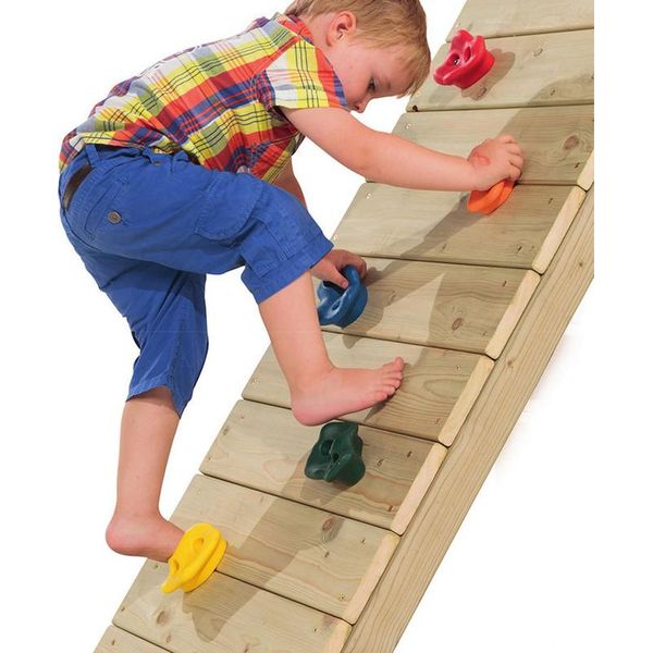 Fiqops 40X Prese D'arrampicata Pietre Boulder Bambini Pietre D'arrampicata Outdoor Indoor Incl. Viti-image