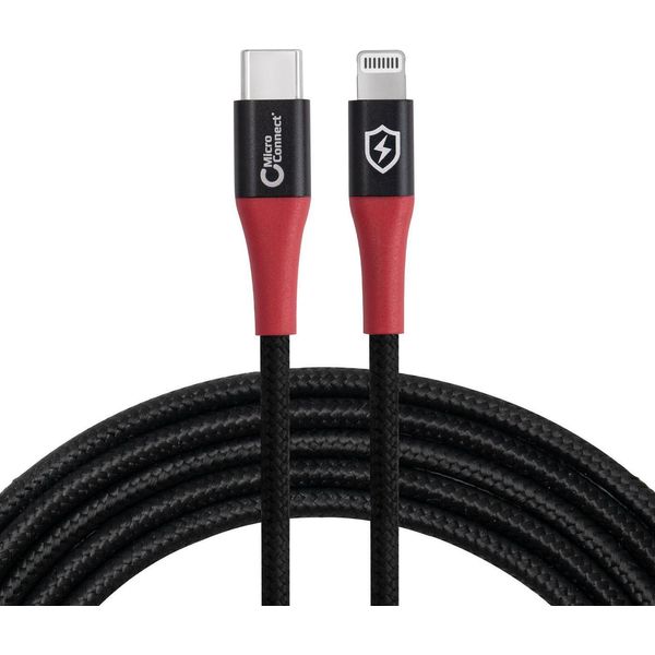 Microconnect Microconnect MC-CLIGHTNING-SC Cavo Lightning Da 1,5 M Nero-image