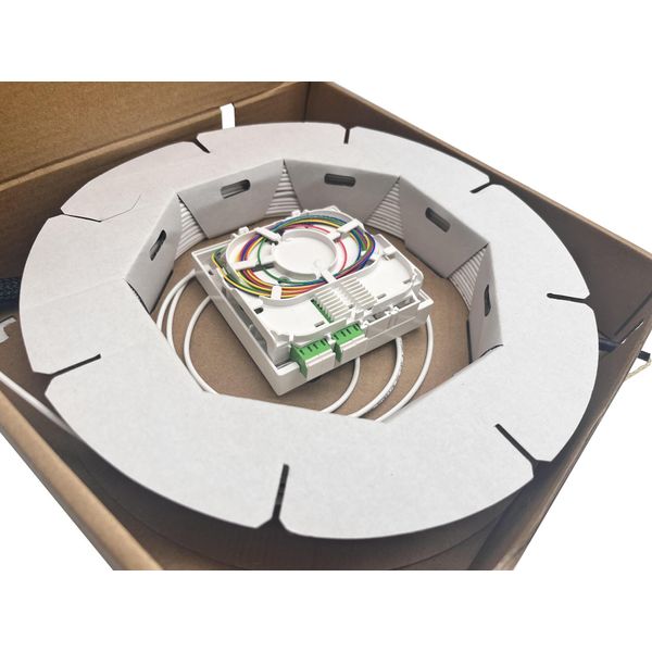 Helos 372092 Set Di Connessione Ftth Helos 20M Con Connettori SC-APC-image