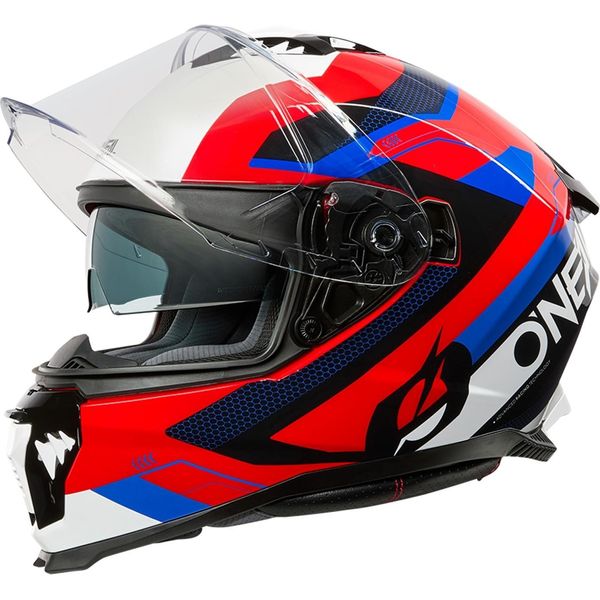 O´Neal Casco Challenger Exo Nero/Bianco/Rosso/Blu S (55/56 Cm)-image