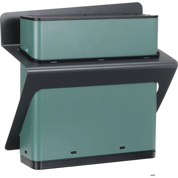 Scaffale Di Drenaggio Per Coltelli Da Cucina Scatola Di Immagazzinaggio Supporto Organizzatore Rack Di Immagazzinaggio Per Utensili - Verde-image