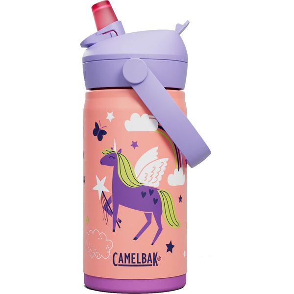 Camelbak Thrive Flip Straw Kids Borraccia Per Bambini In Acciaio Inox Isolata 350 Ml : Unicorni Magici-image