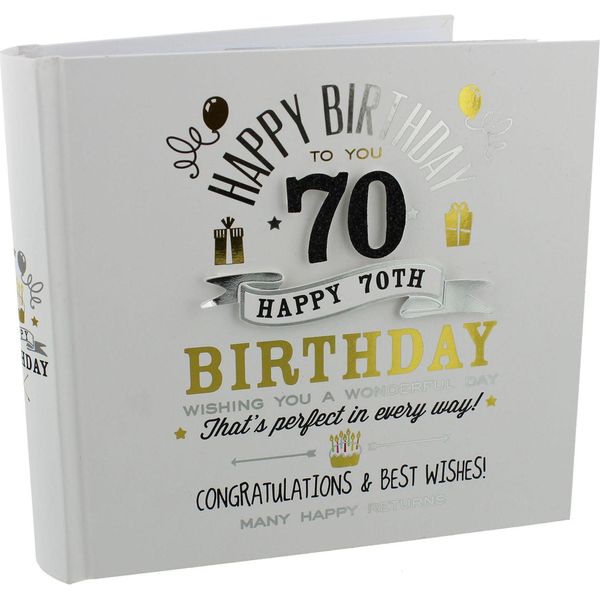 Album Fotografico Signography Birthday Girl 4 X 6 - 70° WD703 (Taglia Unica) (Bianco)-image