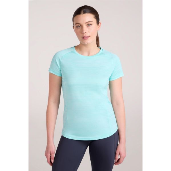 Mountain Warehouse - Maglietta "Endurance"" Da Donna MW1460 (42 It) (Verde Menta/Verde Menta)"-image