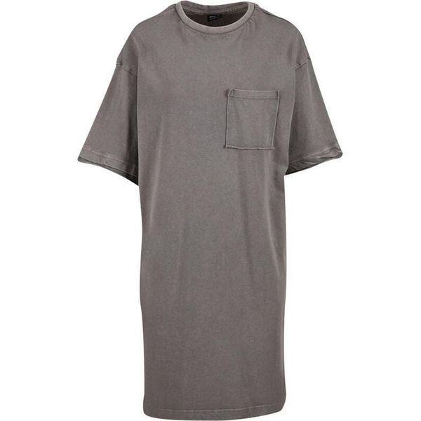 Abito Urban Classics Di Media Lunghezza Ladies Ladies Washed Jersey T-Shirt Dress Grey M-image