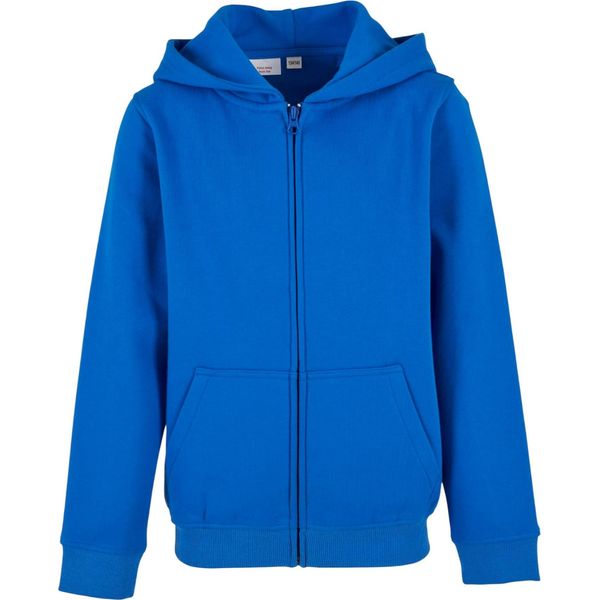 Build Your Brand - Felpa Con Cappuccio "Basic"" Con Zip A Tutta Lunghezza Per Bambini RW8949 (146-152) (Blu Vivo)"-image
