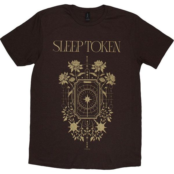 Sleep Token - Maglietta "Caramel"" Per Uomo/Donna Unisex RO14332 (Xl) (Marrone)"-image