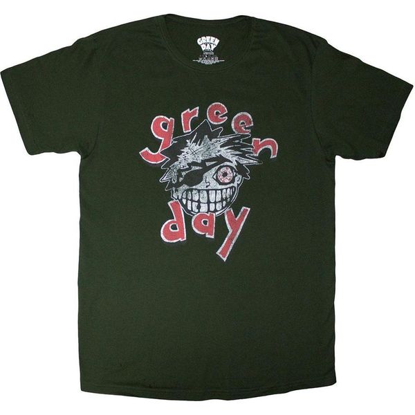 Green Day - Maglietta Uomo/Donna Unisex RO14349 (Xxl) (Verde)-image