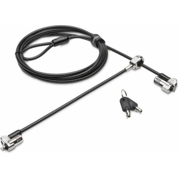 Kensington K64448WW Kensington Nanosaver Kabelschloss Dual Head Keyed-image