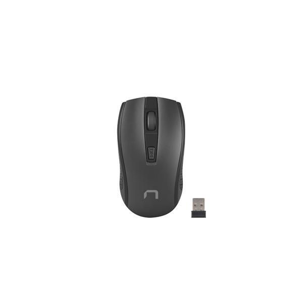 Natec Wireless Optical Mouse Jay 2 Wireless 2.4 Ghz | 1600 Dpi | Black-image